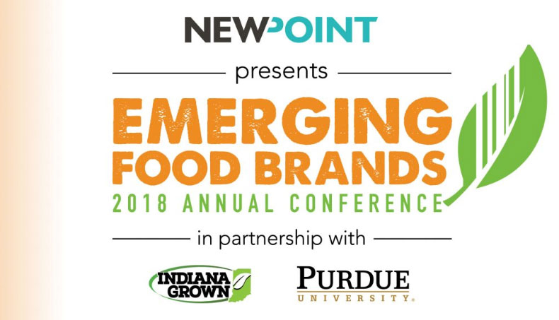 2018 Indiana Emerging Brands Conference logo Emerging Brands
